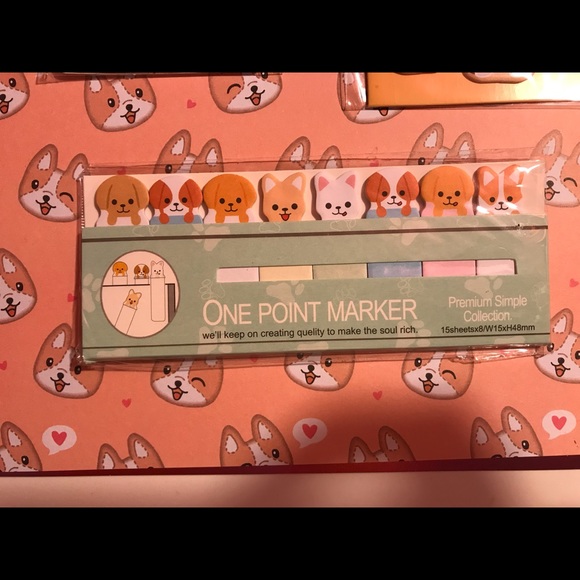 Bundle DOG 🐶 sticky notes, tabs, magnet bookmark - Picture 4 of 4